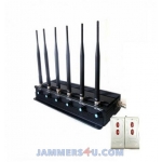 8 Antenna-5Ghz 18W Jammer 3G 4G WIFI up to 50m